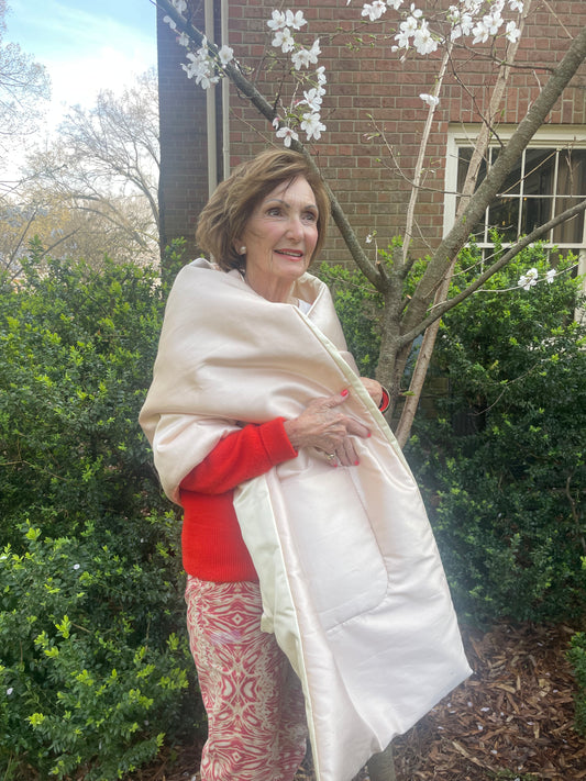 Cream Silk / Blush Silk